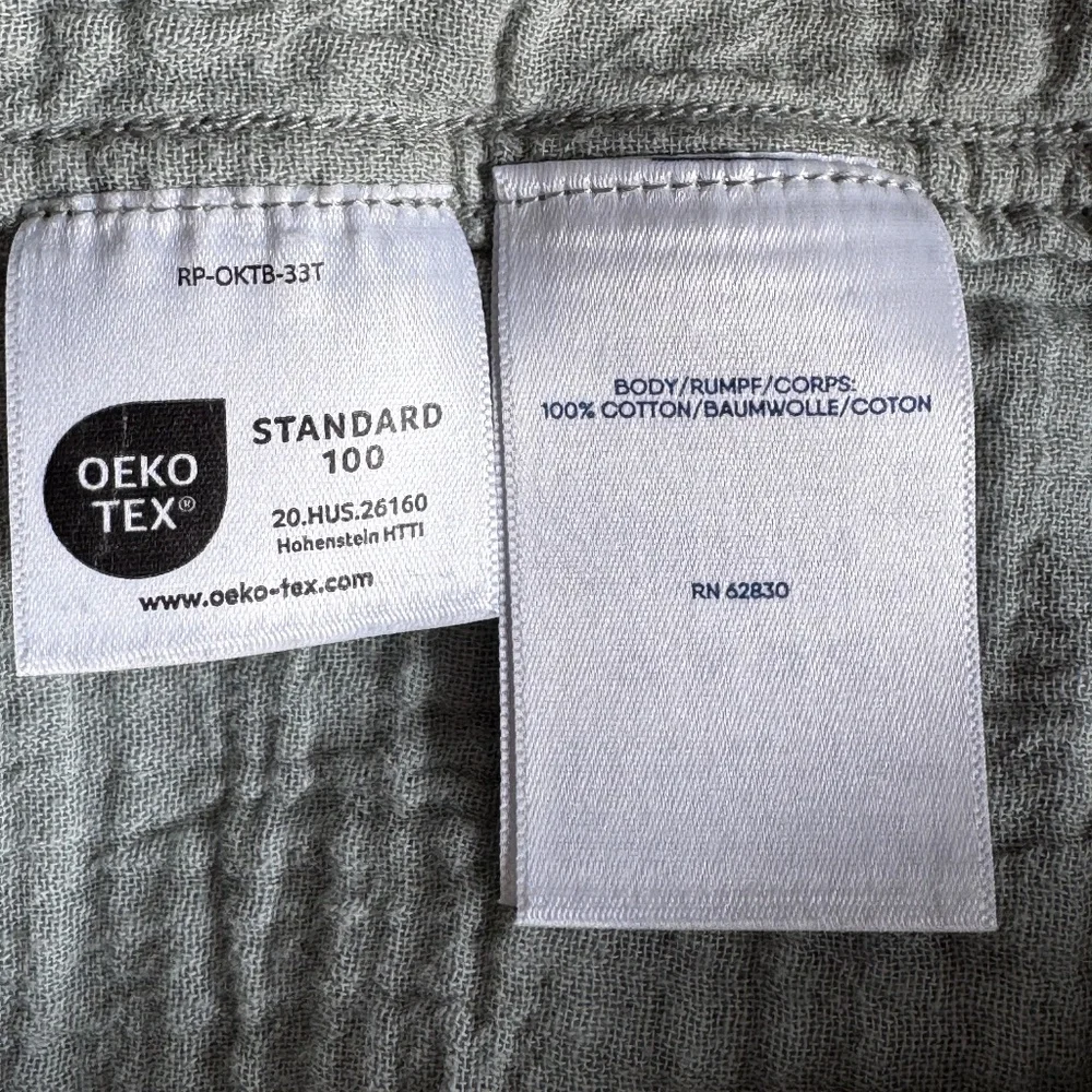 Men's Lands End Gauze Camp shirt - Picture 4 of 4